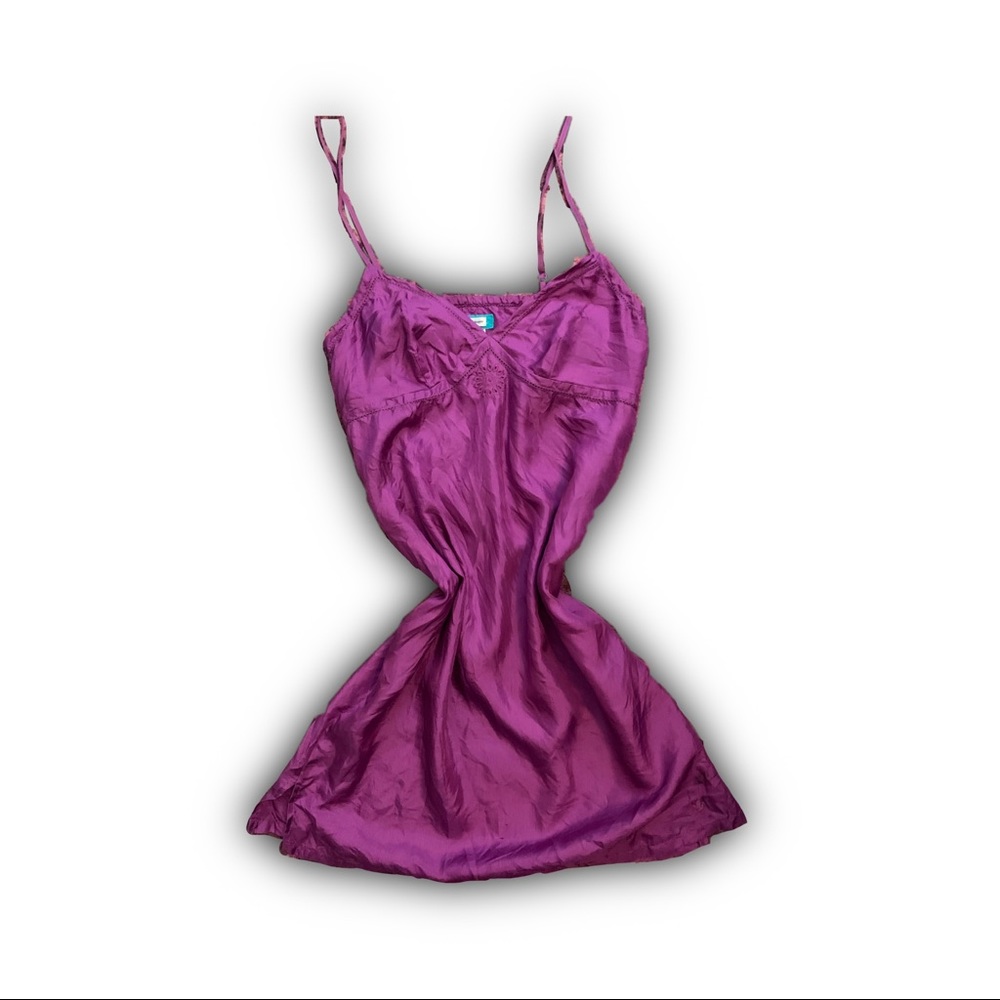 silk slip dress